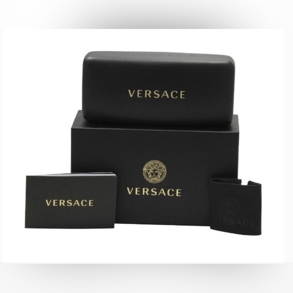 FINAL PRICE BRAND NEW VERSACE GRECA VE4402 GREEN/BROWN SUNGLASSES - Picture 9 of 9